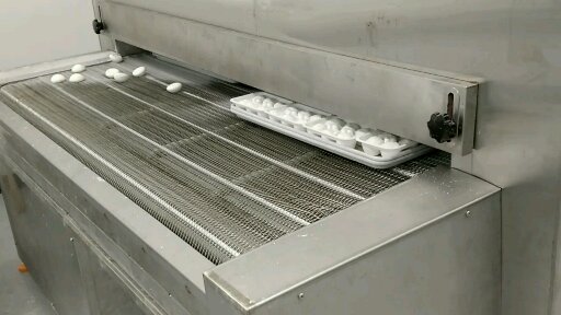 隧道式速冻机配有不锈钢网带适用于冰淇淋，肉类，海鲜 产量从100kg/h-2000kg/h 