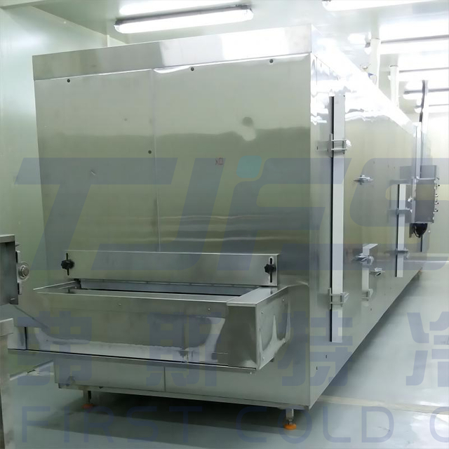 弗斯特制冷科技FSW隧道式速冻机，适用于肉类和水产加工